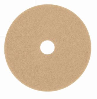 3M 19" Tan Burnish Floor Pad - 5 per case