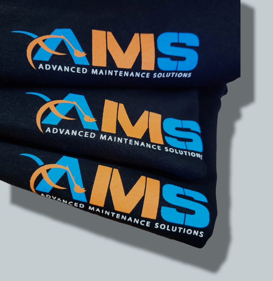 AMS Logo Uniform T-Shirt - SMALL