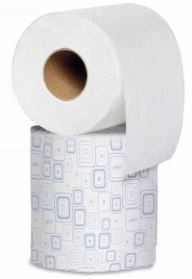 Toilet Paper, 2-ply, white, Universal Standard Roll