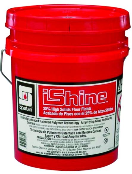 iShine Floor Finish, RTU, 5 Gallon Pail