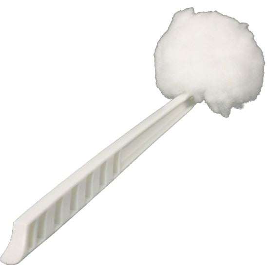 Toilet Bowl Mop, 12", white