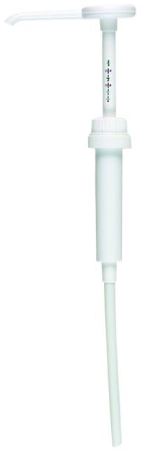 Plastic Dispensing Pump, 10.75", White